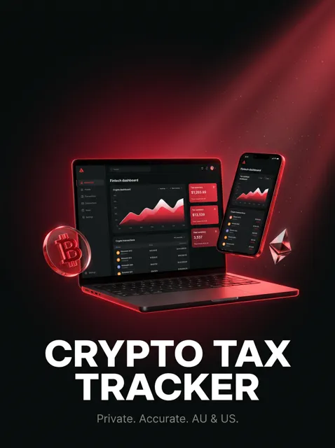 Crypto Tax Tracker, a privacy-first crypto tax calculator for Australian and US traders